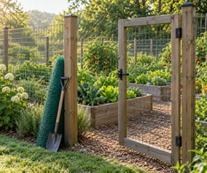 how to keep deer out of a garden