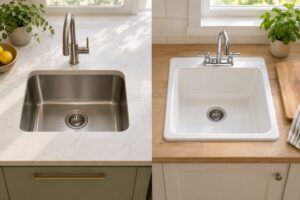 undermount vs drop in sink which is better