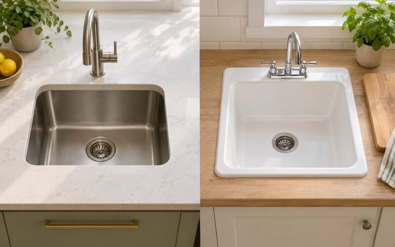 Undermount vs Drop In Sink Which Is Better (2026)