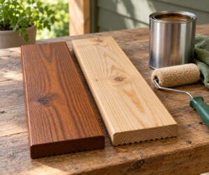deck staining vs sealing explained