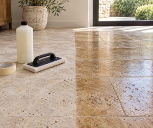 how to seal natural stone floors
