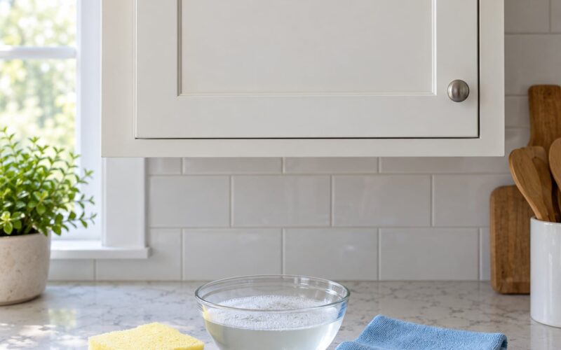 How to Remove Grease from Kitchen Cabinets the Easy Way (2026)