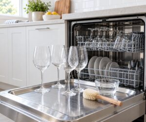 why does my dishwasher leave spots on dishes