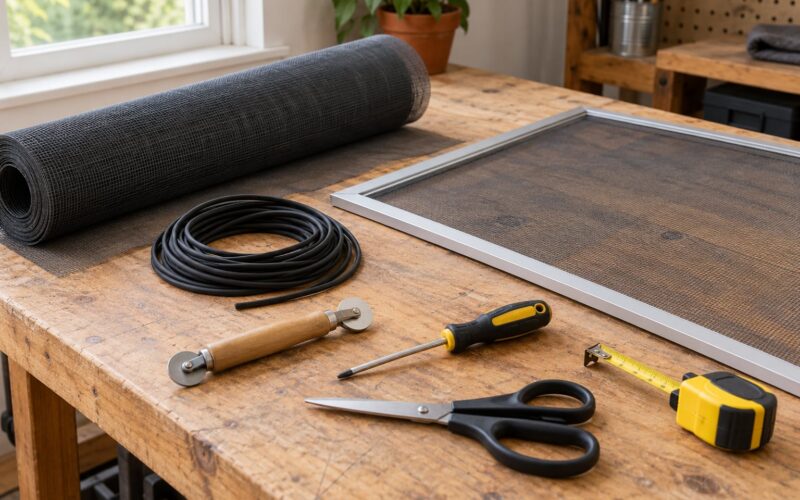 How to Replace a Broken Window Screen (October 2026)