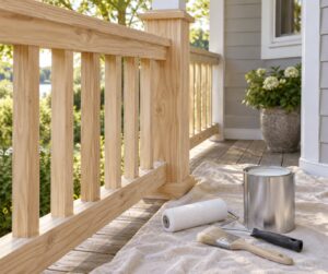 how to prep exterior wood for painting