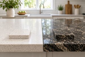 quartz vs granite countertops compared