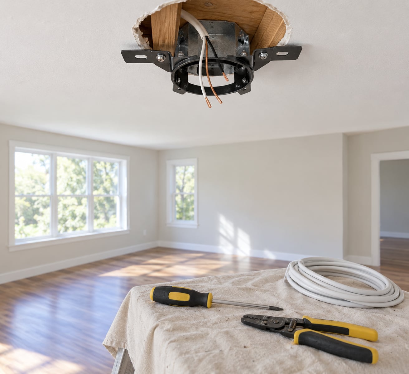 how to install a ceiling fan