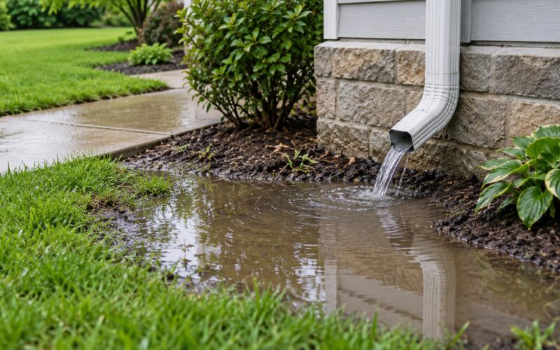Why Is Water Pooling Next to My Foundation? Causes & Fixes 2026