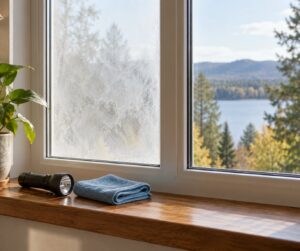 how to fix foggy double pane windows