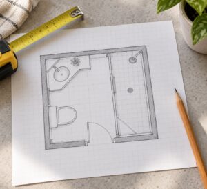 small bathroom layout ideas that work