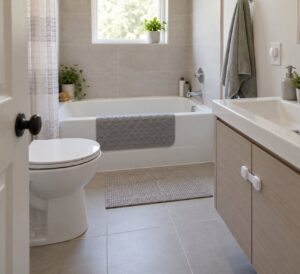how to childproof a bathroom