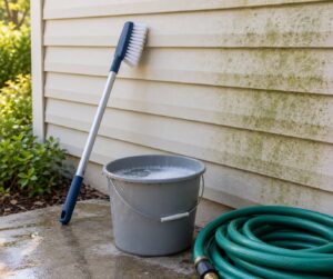 how to clean vinyl siding without damage