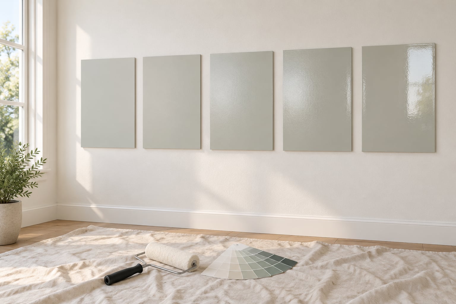 paint sheen guide for each room