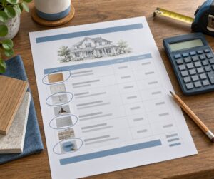 how to read a contractor estimate line by line