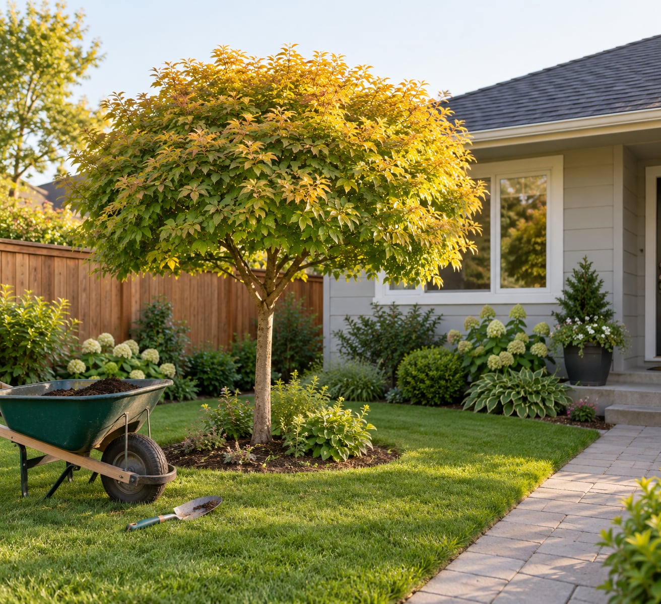 how to choose a tree for a small yard