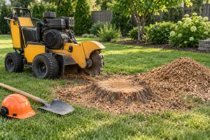 how to grind or remove a tree stump