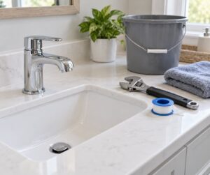 how to replace a bathroom sink faucet