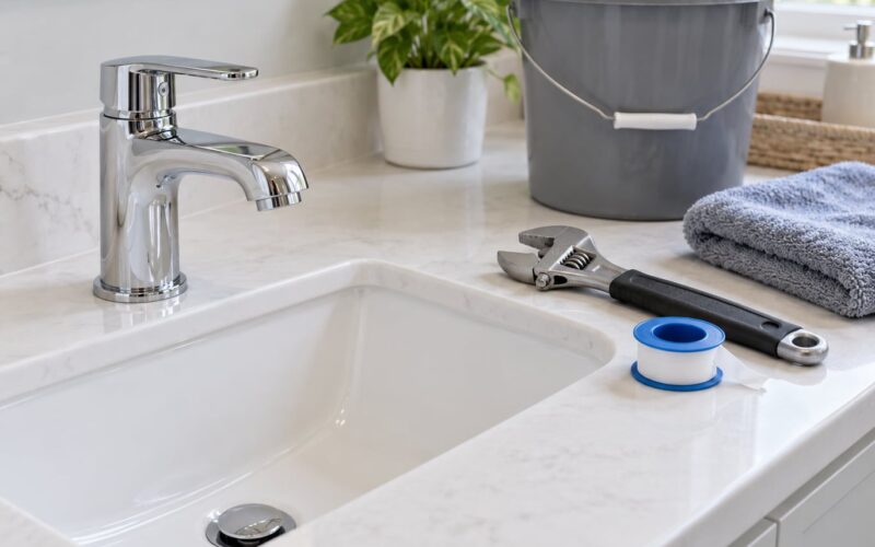 How to Replace a Bathroom Sink Faucet Without Leaks (2026)