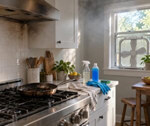 smoke smell removal after a kitchen fire