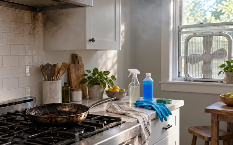 Smoke Smell Removal After a Kitchen Fire: Safe Steps 2026