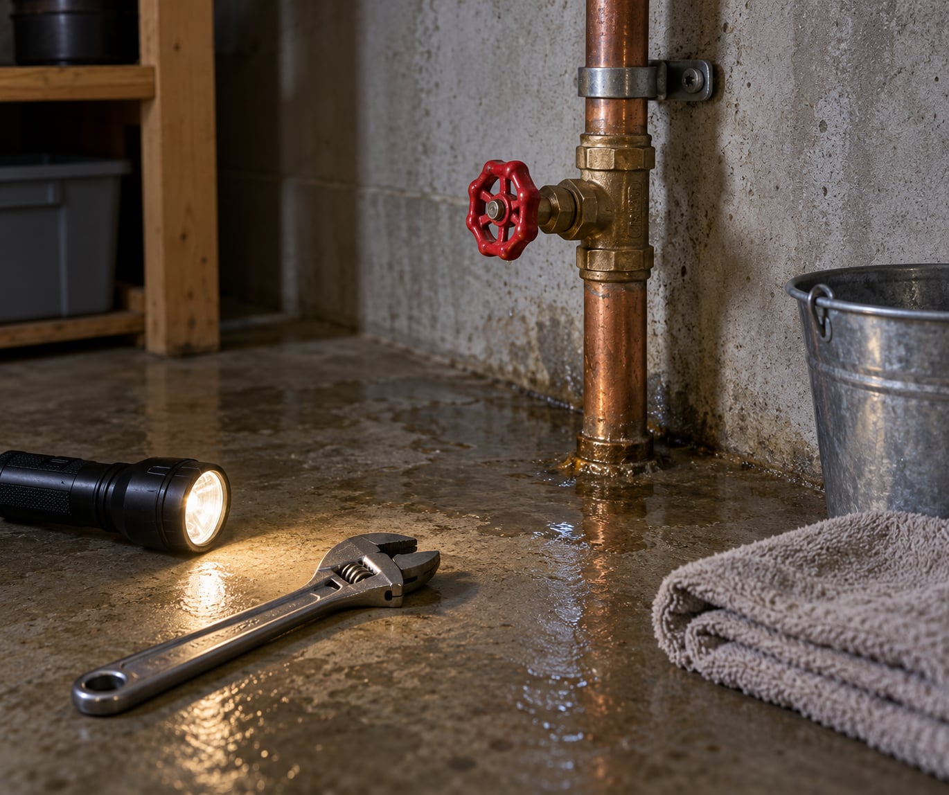 how to shut off water to a house in an emergency