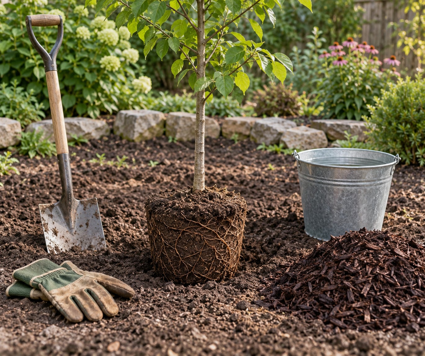 how to plant a tree correctly