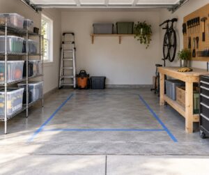 how to organize a garage from scratch