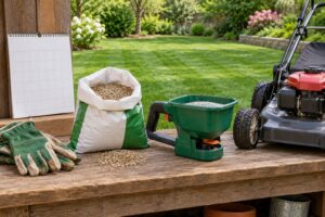 lawn care schedule for the whole year