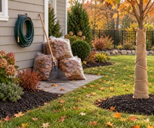 how to prepare a yard for winter
