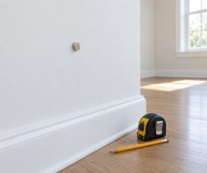 how to find a stud without a stud finder