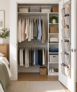 how to improve closet storage without a remodel