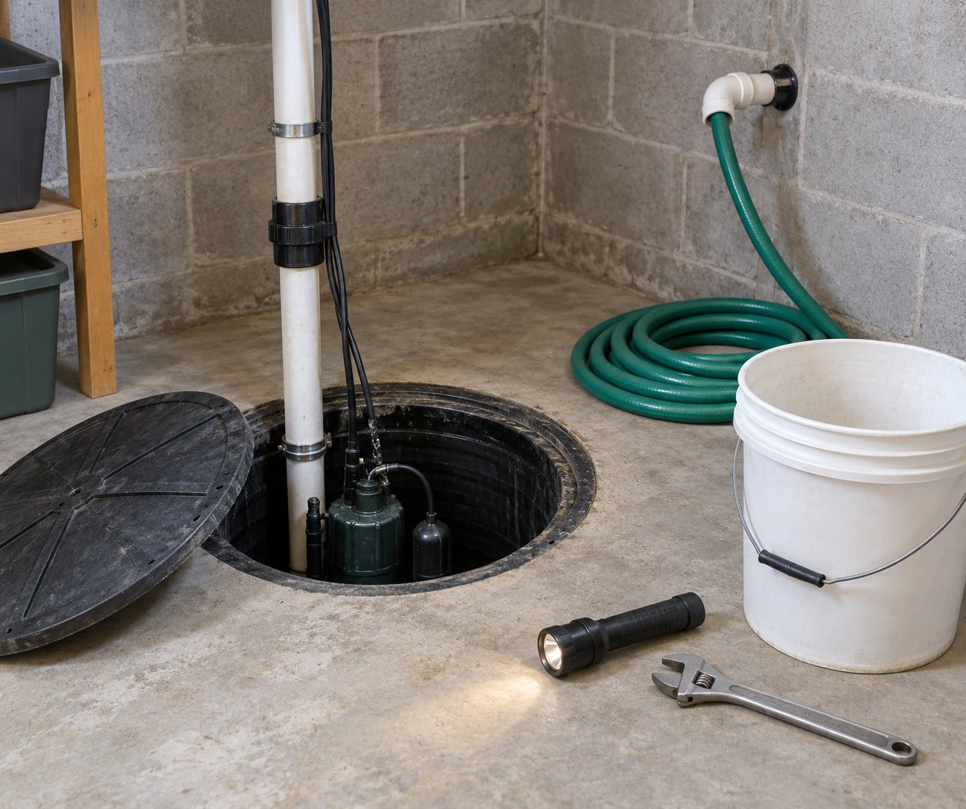how to test a sump pump before storm season