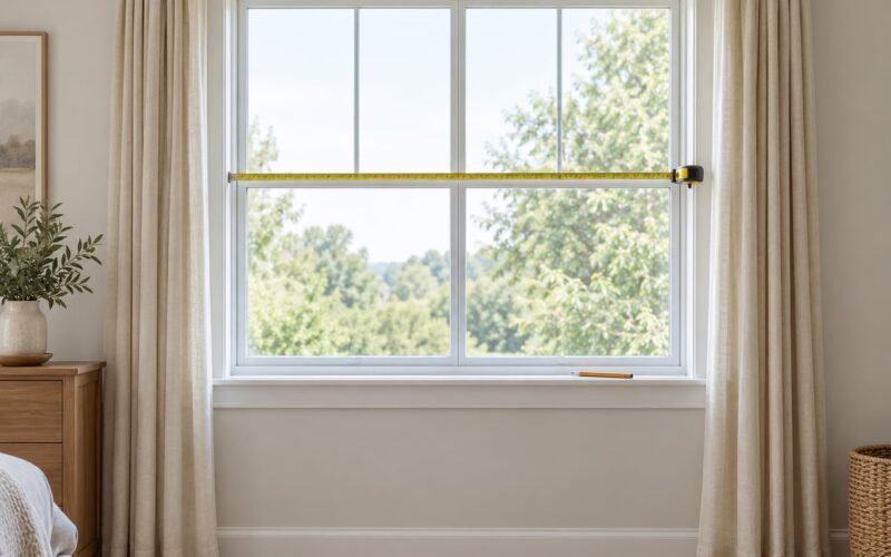 How to Choose Curtain Rod Length and Height: Easy Guide 2026