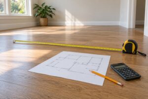 how to measure a room for flooring