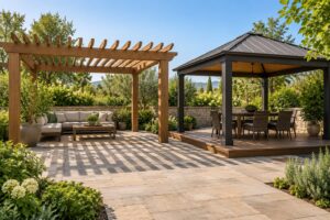 pergola vs gazebo for shade