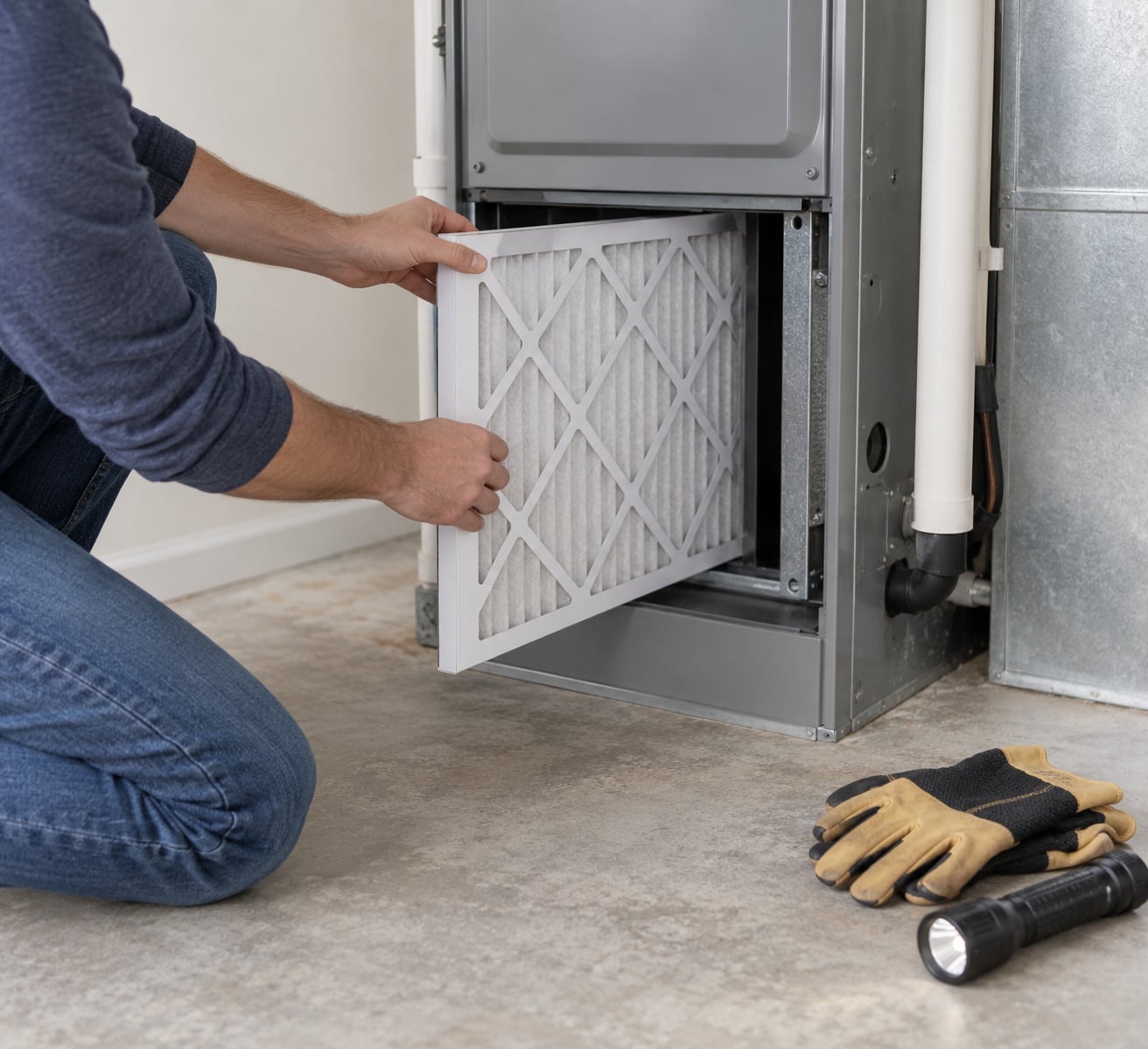 how to change a furnace filter