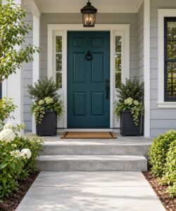 how to improve front door curb appeal