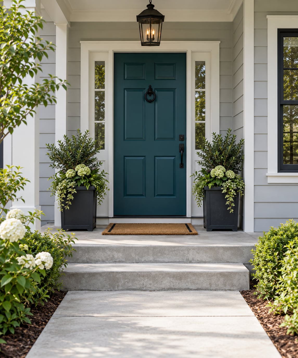 how to improve front door curb appeal