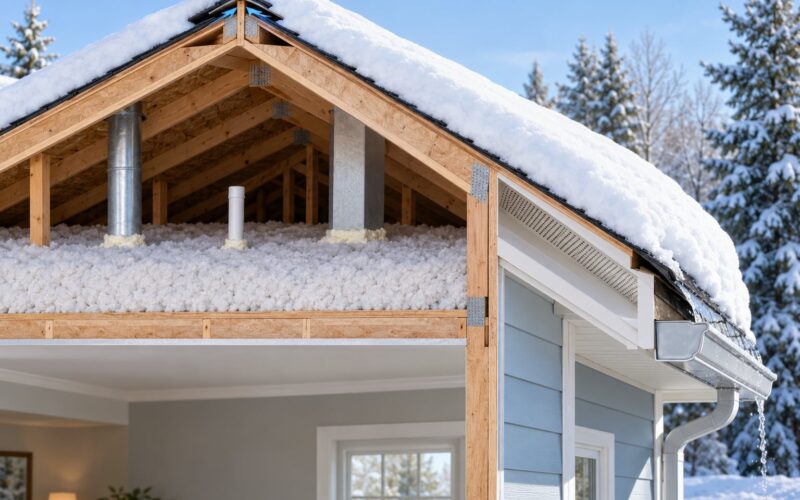 How to Prevent Ice Dams Without a Roof Rake: 5 Steps (2026)