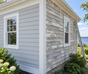 when to repaint exterior of house