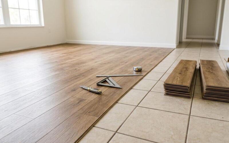 How to Install Vinyl Plank Flooring Over Tile (2026)