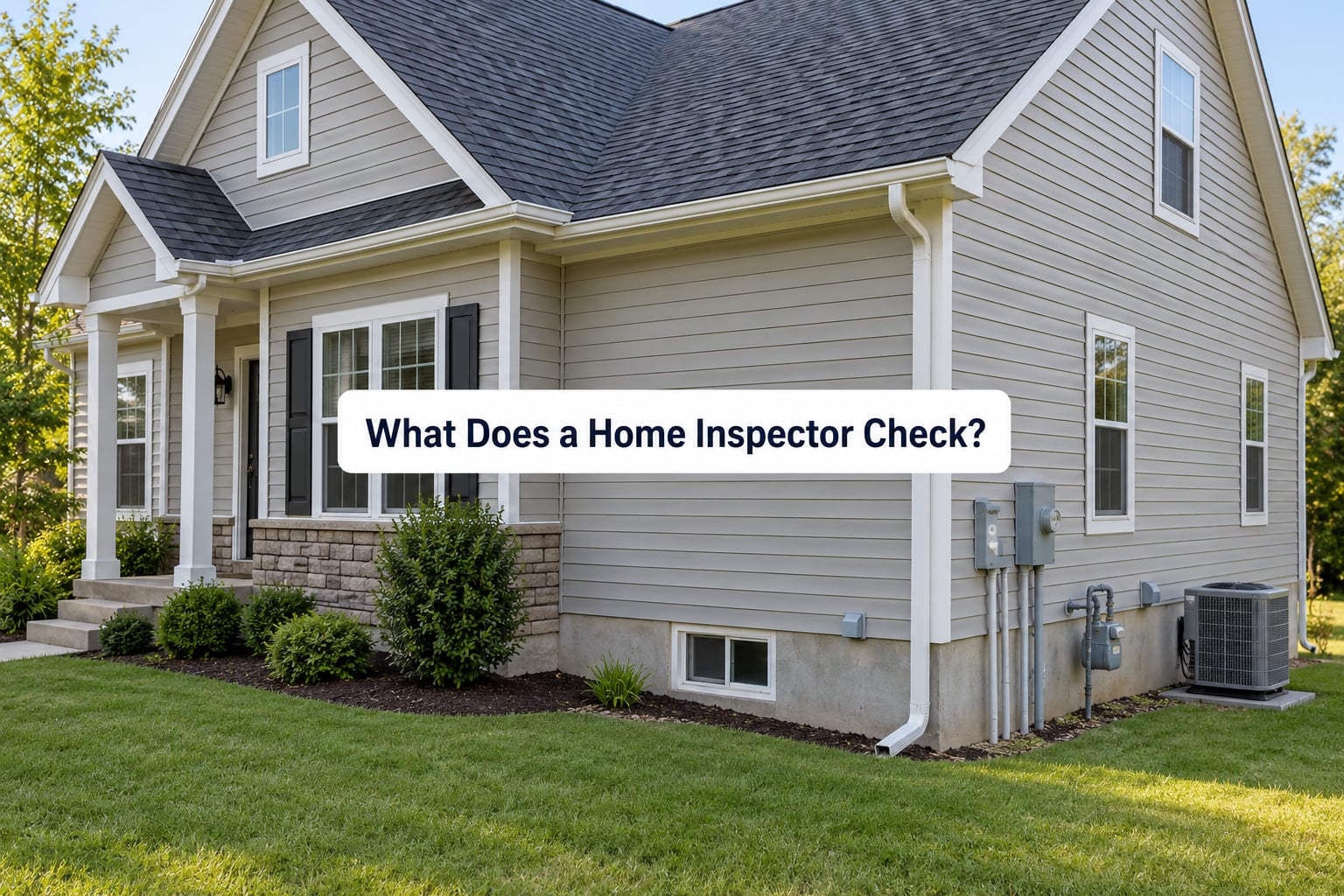 What Does a Home Inspector Check?