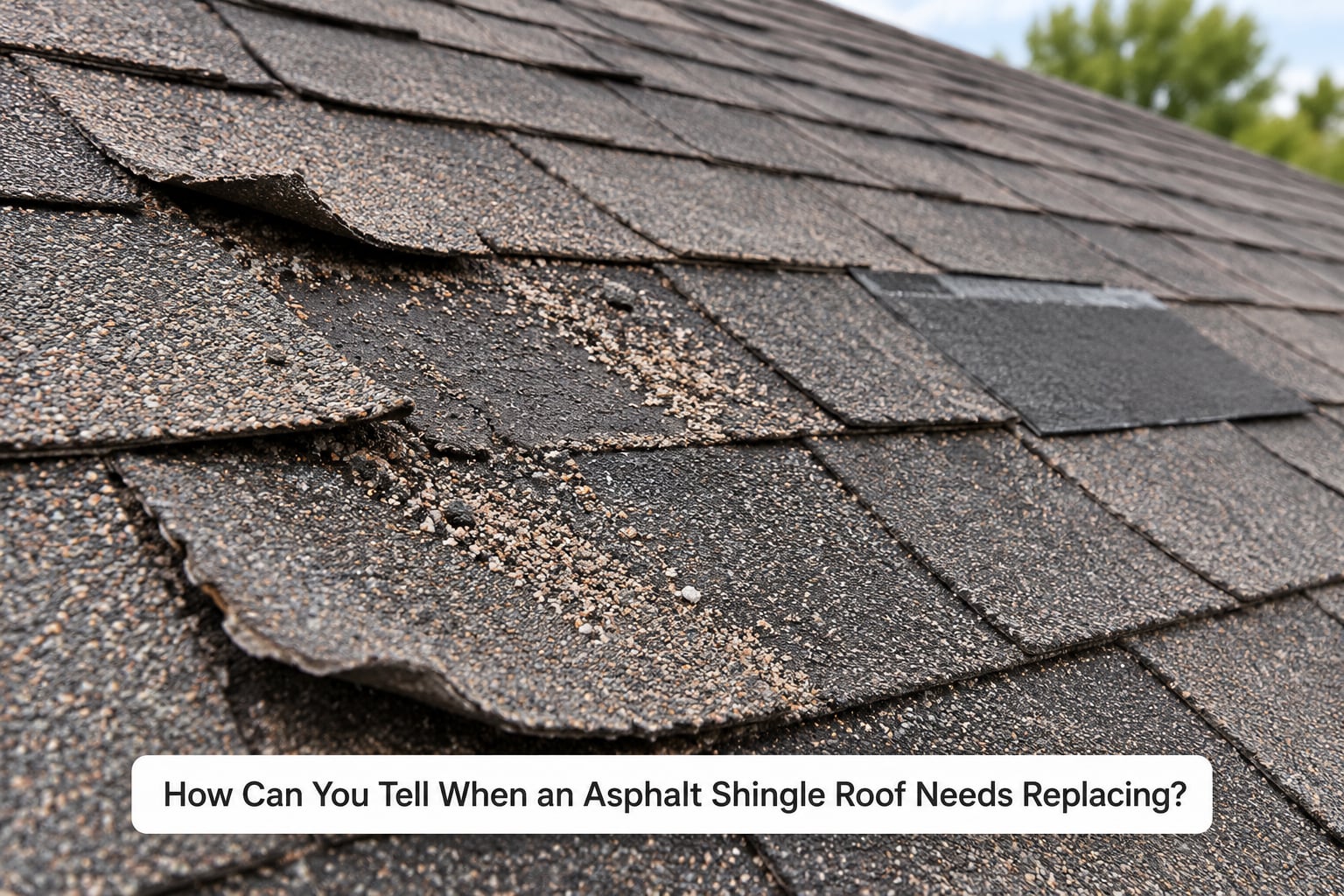 How Can You Tell When an Asphalt Shingle Roof Needs Replacing?
