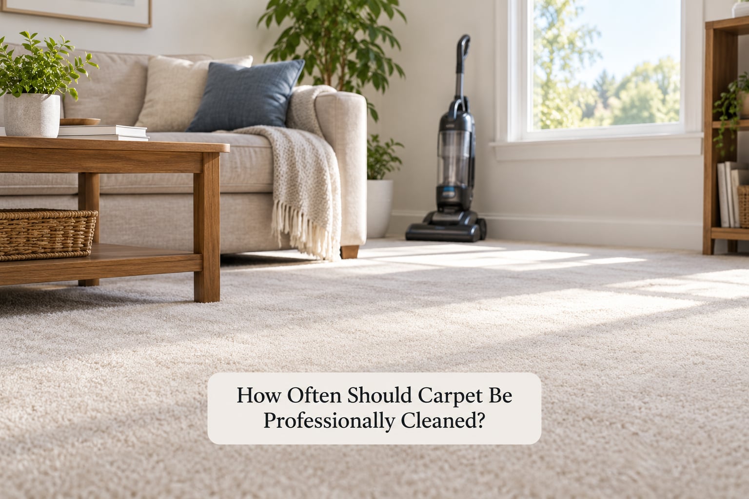 How Often Should Carpet Be Professionally Cleaned?
