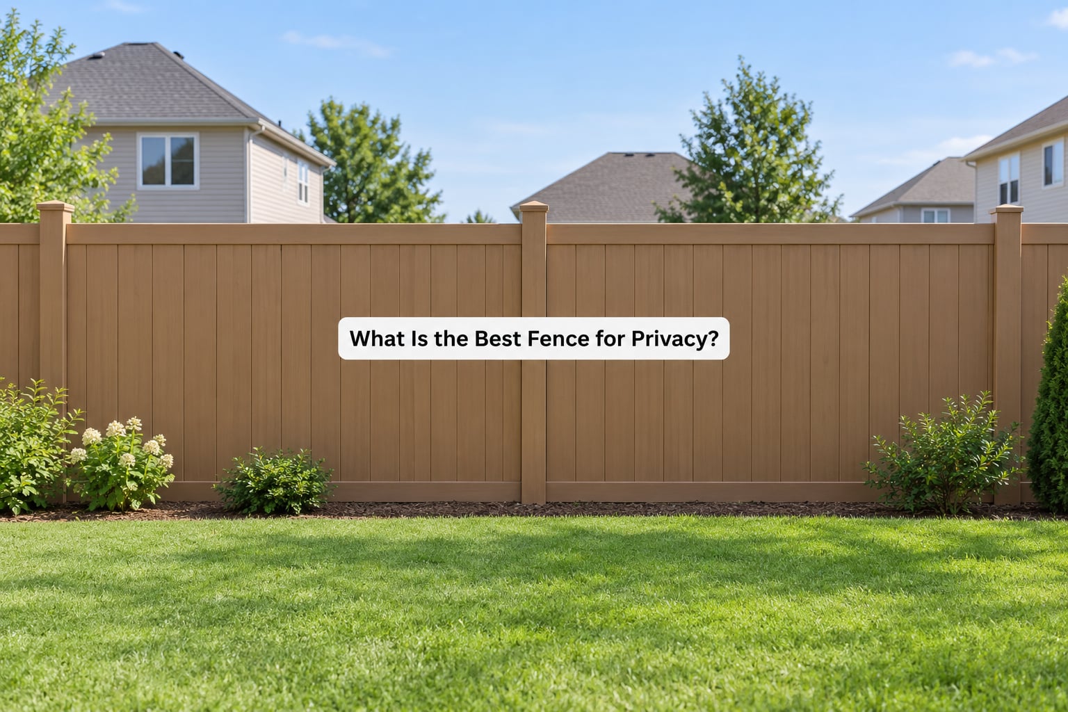 What Is the Best Fence for Privacy?
