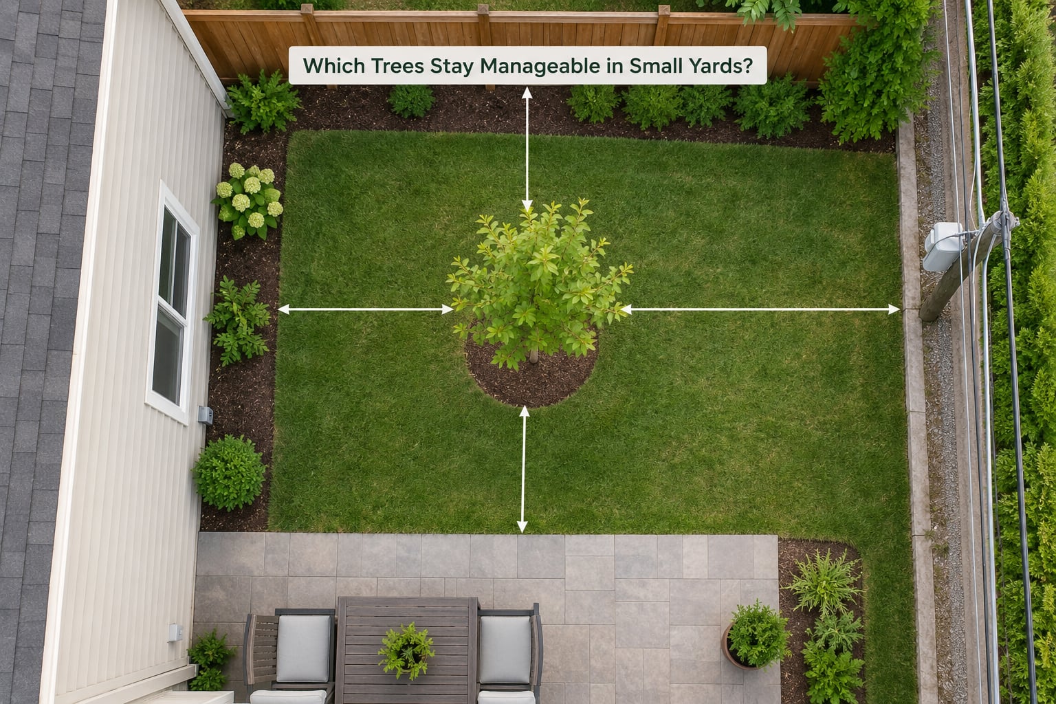 Which Trees Stay Manageable in Small Yards?