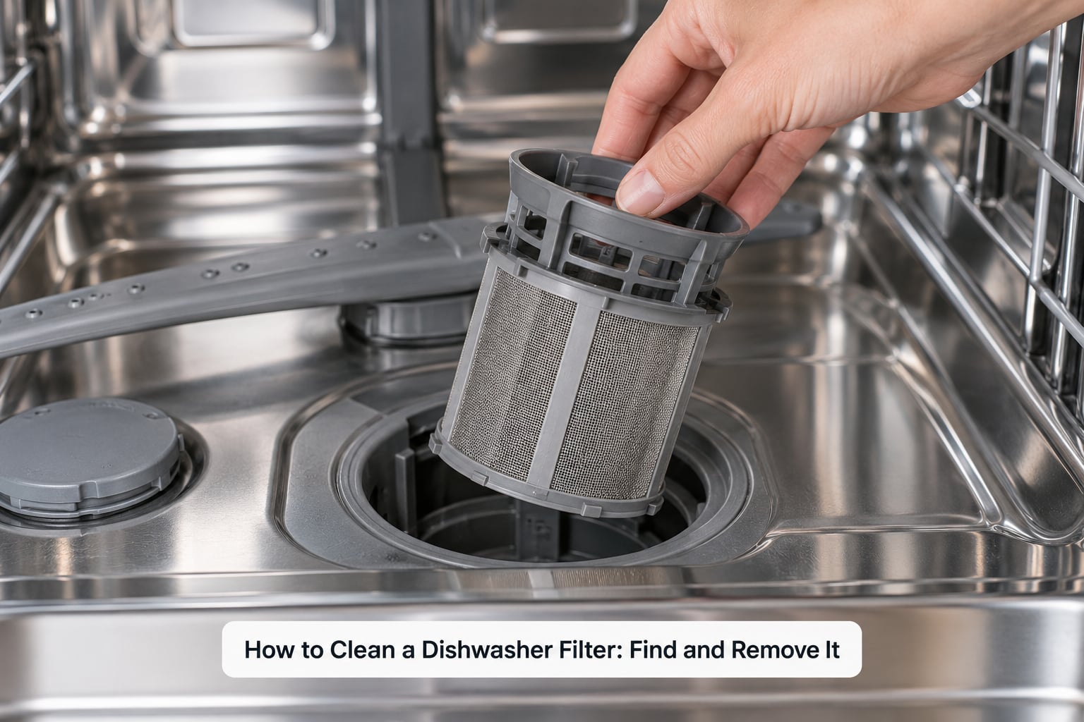 How to Clean a Dishwasher Filter: Find and Remove It