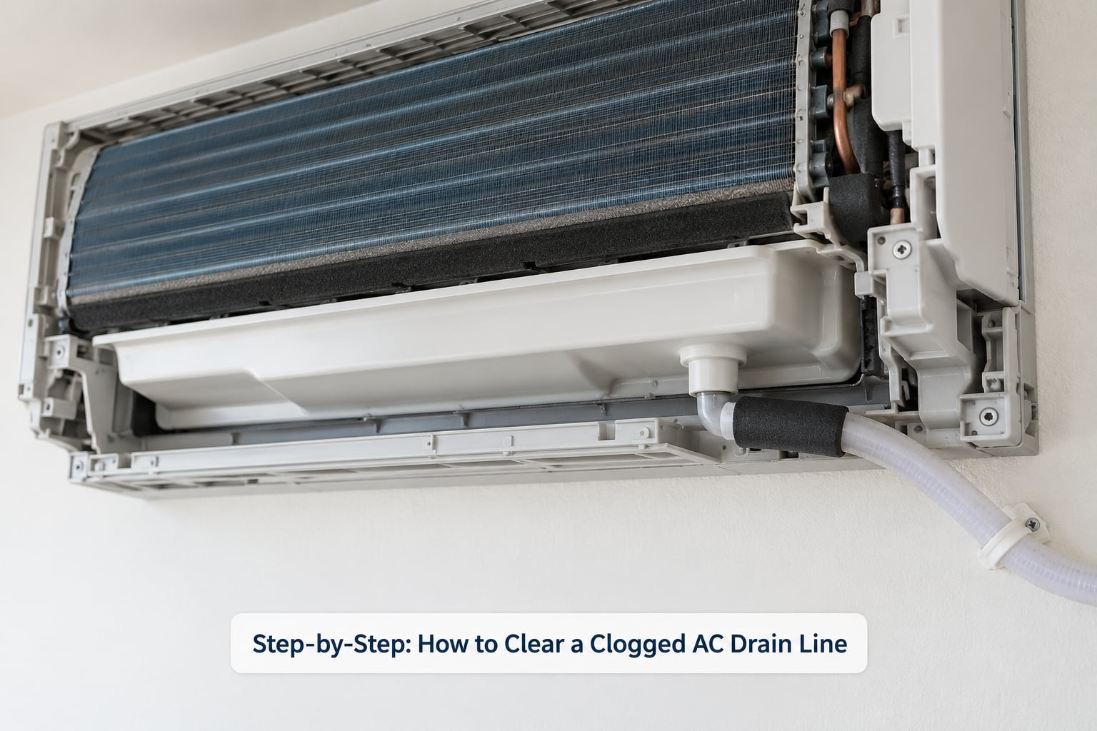 Step-by-Step: How to Clear a Clogged AC Drain Line