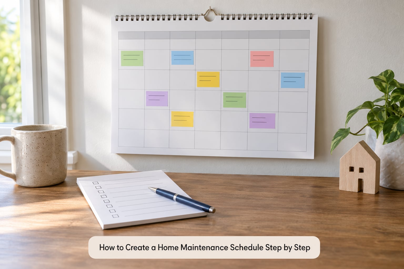 How to Create a Home Maintenance Schedule Step by Step