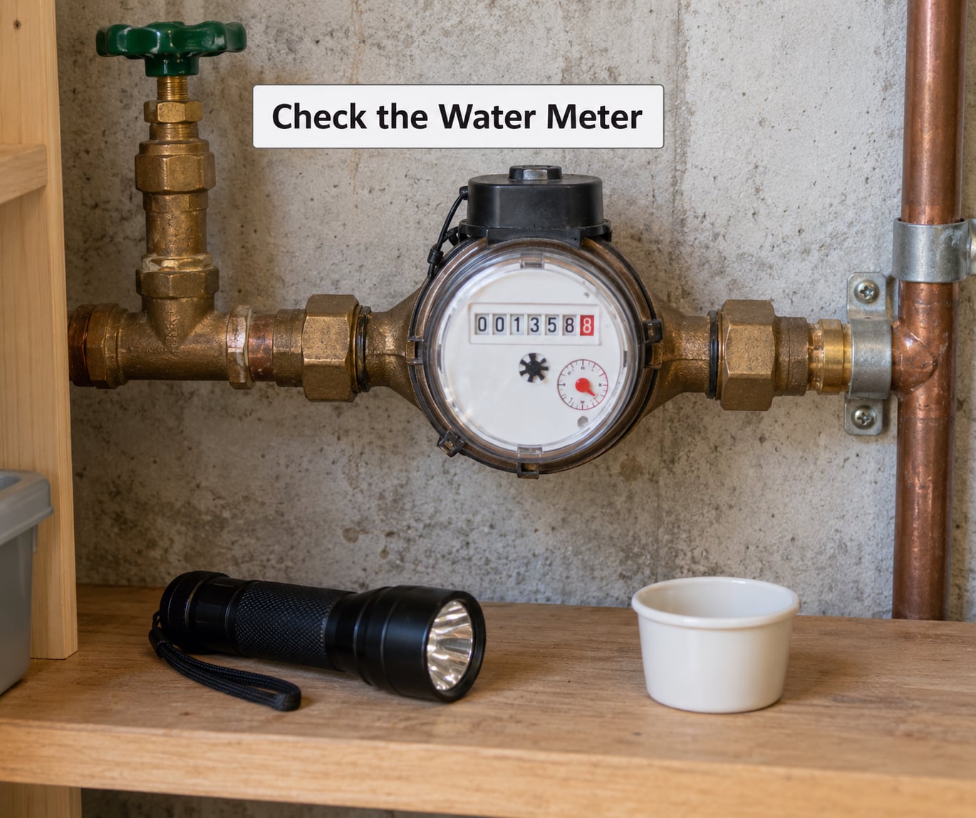 Check the Water Meter